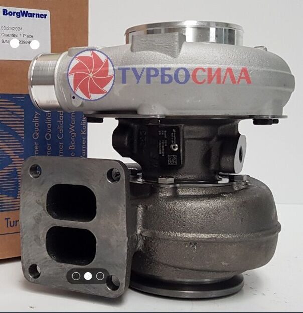 Турбокомпрессор John Deere RE543657 / 12709880204 / 179376 / 12709700204, двиг. 6068H. Турбина BorgWarner-Schwitzer S200S